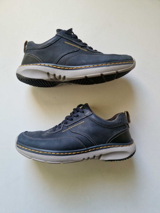 Clarks Pro Lace оригинални обувки от естествена кожа
