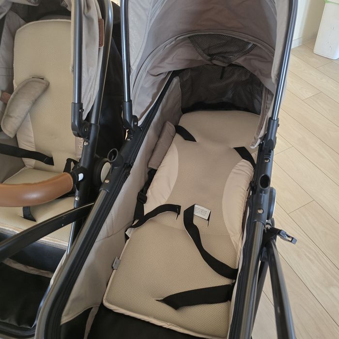 Carucior 2 in 1 pentru gemeni Chipollino