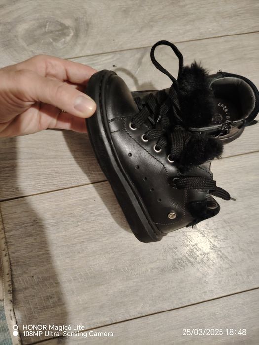 Pantofi - ghetute din piele marimea 24 Melania