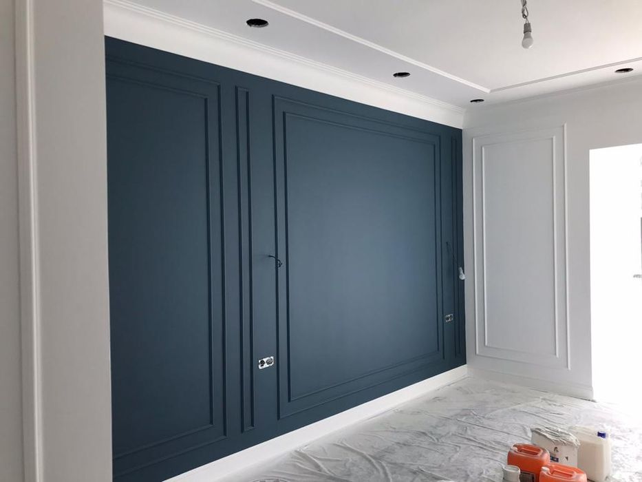 Покраска стен и потолков