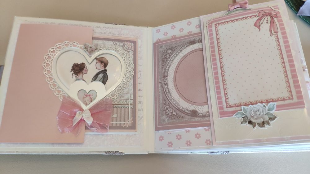 Ръчно изработен детски бебешки албум за снимки