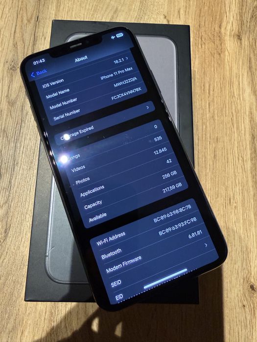 Iphone 11 Pro Max 256 Gb