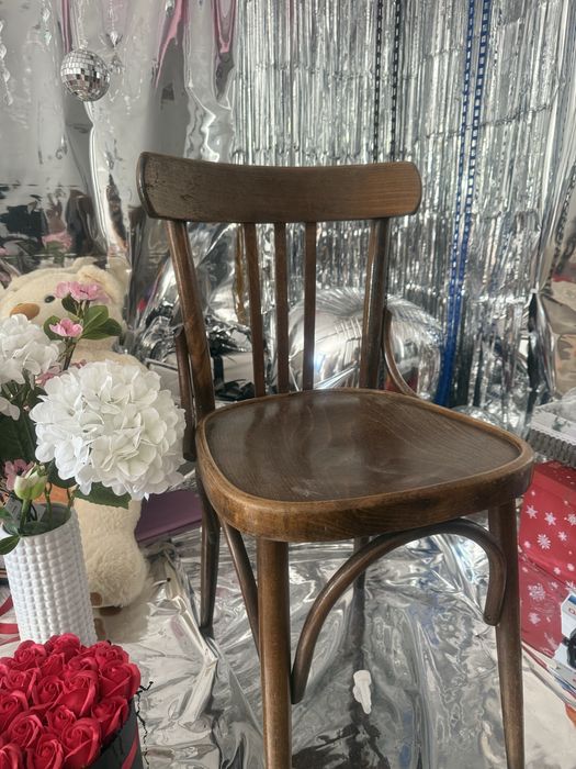 Виенски стол в два цвята