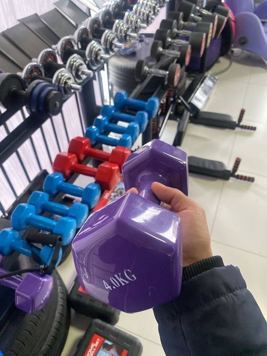 гантел никелевый