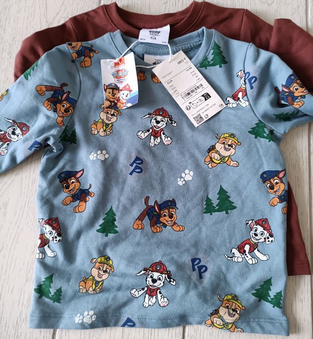 Lot bluze Paw Patrol noi  mar 98 C&A