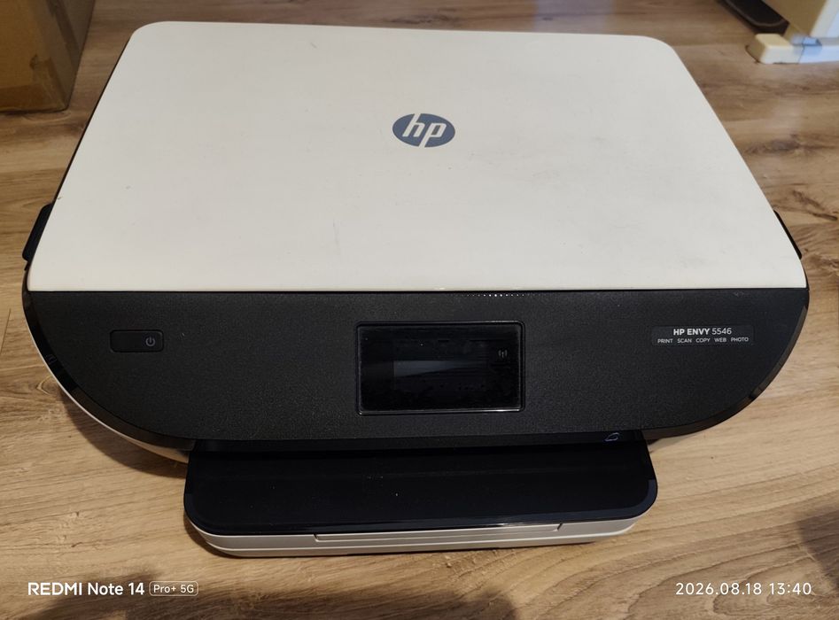 Imprimantă Multifuncțională HP ENVY 5546 – Wi-Fi / Printează / Scanează / Copiază