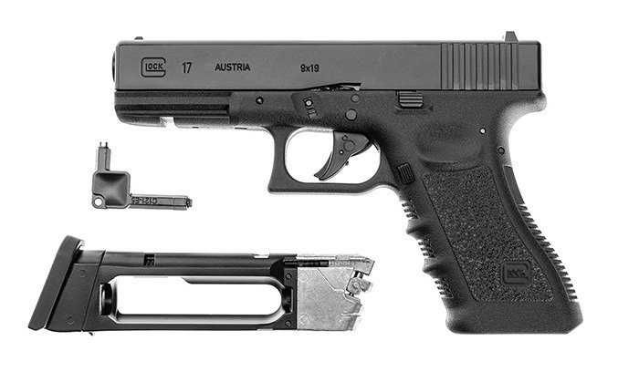 Airsoft GLOCK 17/19 CO2 МЕТАЛНА РАМА Еърсофт пистолет Глок