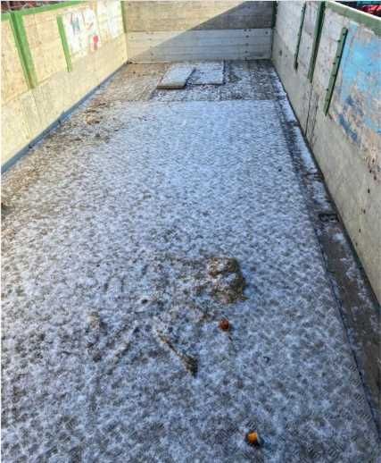 Remorca de transportat baloti 12 tone, 6.50 x 2.30 m, cu frana