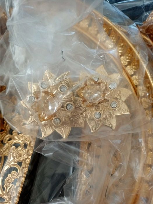 фруктовница метал + стекло