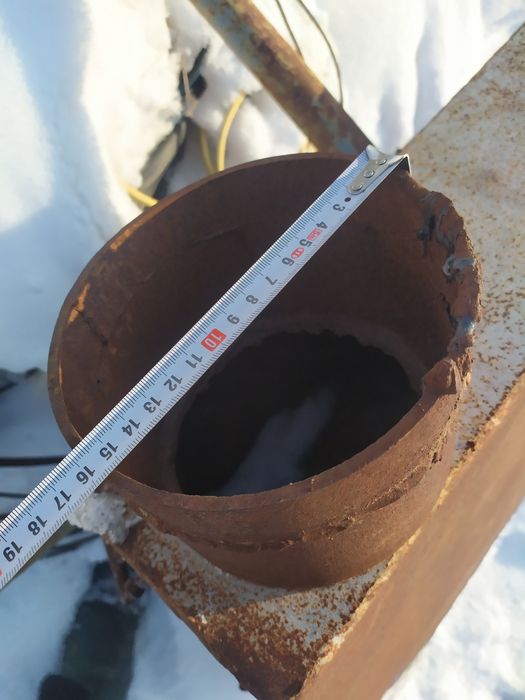 Дымоход с колодцами