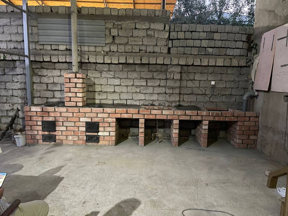 Барбикюр зона.Казан ошақ