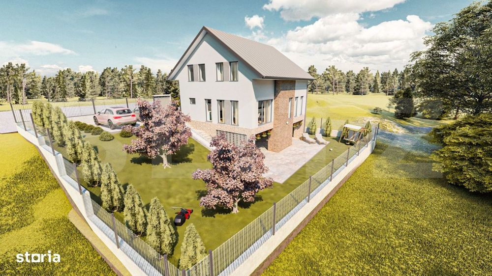 Casa Premium Individuala – Chinteni, 215 mp utili, teren 500 mp –