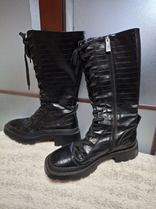 Боти стилни Zara  р40.Заедно 2бр