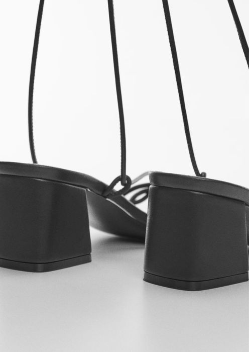 Sandale cu toc și barete Mango, mărimea 35