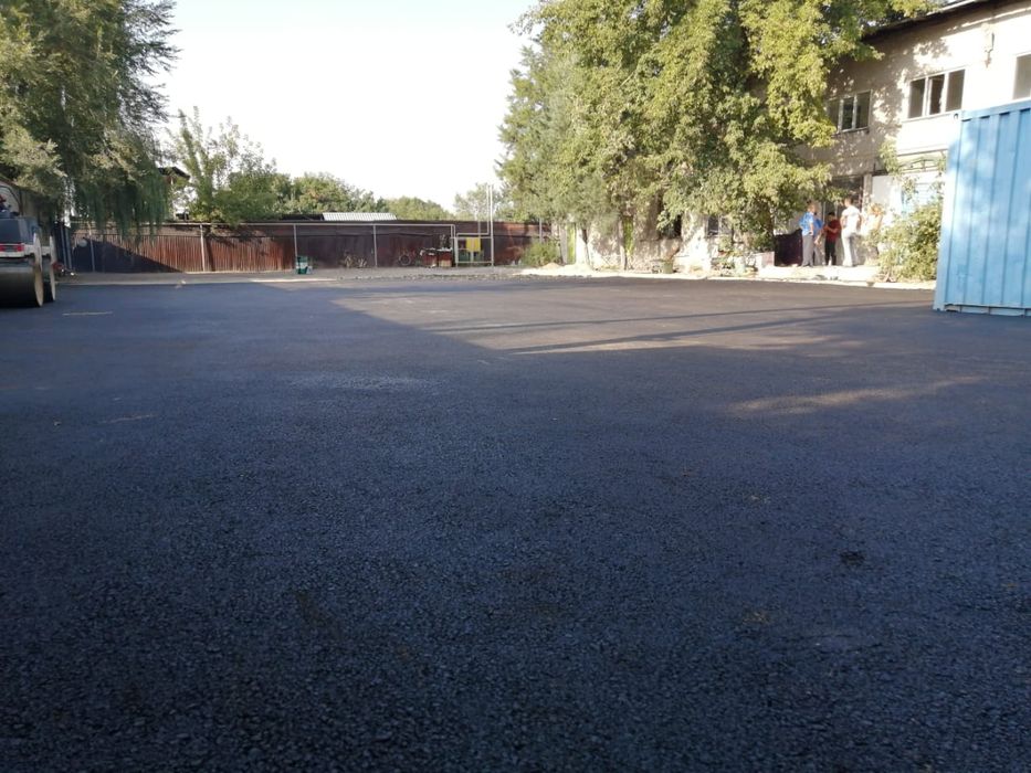 Асфальтирование. Асфальт. Укладка Асфальта