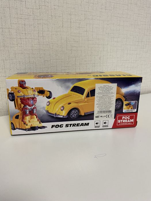 Трансформер Кола - Робот с пушек - RACING CAR