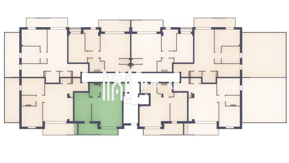 Apartament 2 camere | Balcon 10.3 mp | Etaj 2 | Turnisor