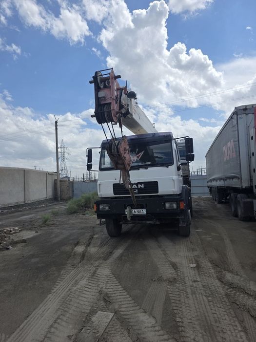 Авто Кран 25т ман
