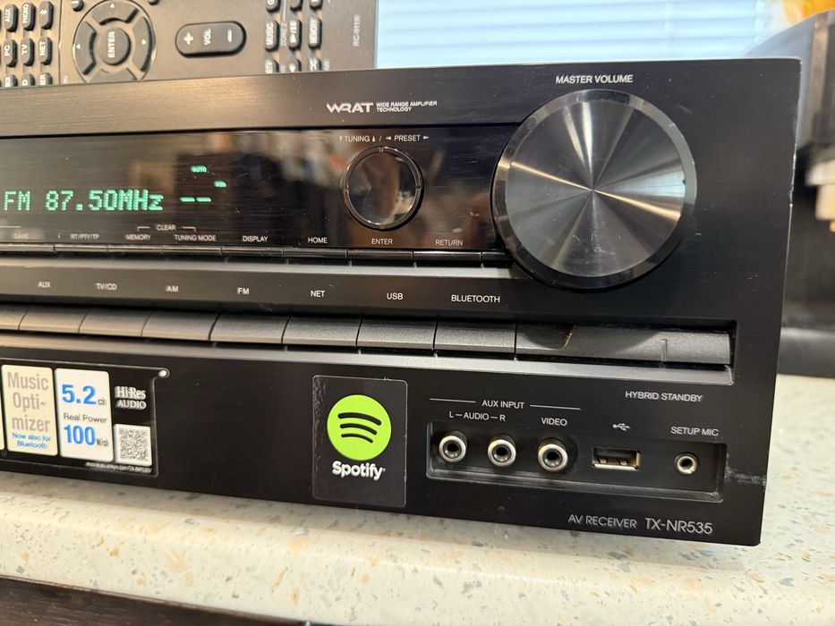 Onkyo TX-NR535 Bluetooth Wi Fi
