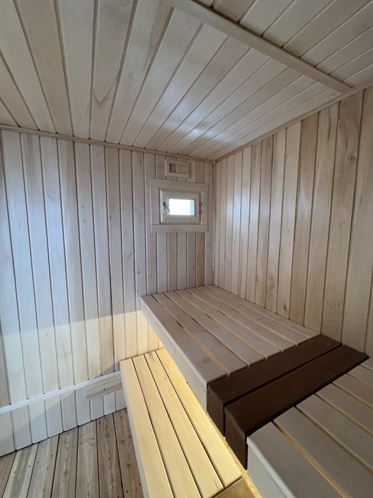 Каркасная баня, 4 метра.