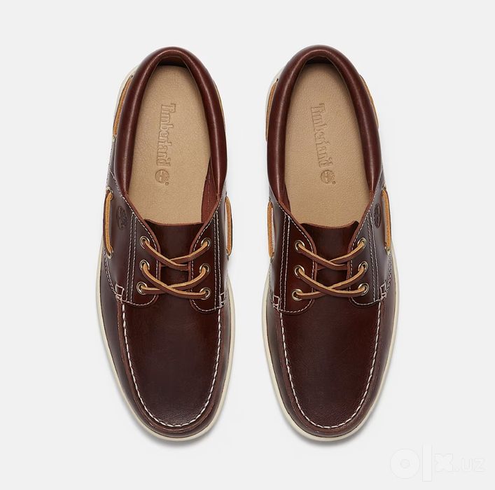 Кожаные топсайдеры Timberland