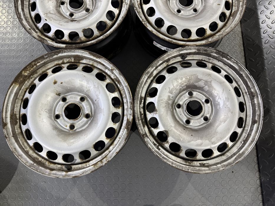 4бр. Железни 16” Джанти 5х112 за -VW/AUDI/SKODA/VAG- 6.5Jx16H2, ET33