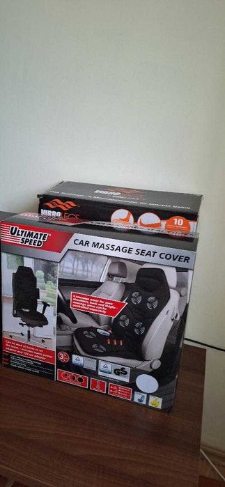 husa masaj  auto sau acasa , noua ,incalzire ,telecomanda ,pret 100lei