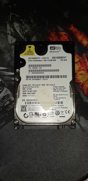 Носители жёсткого диска