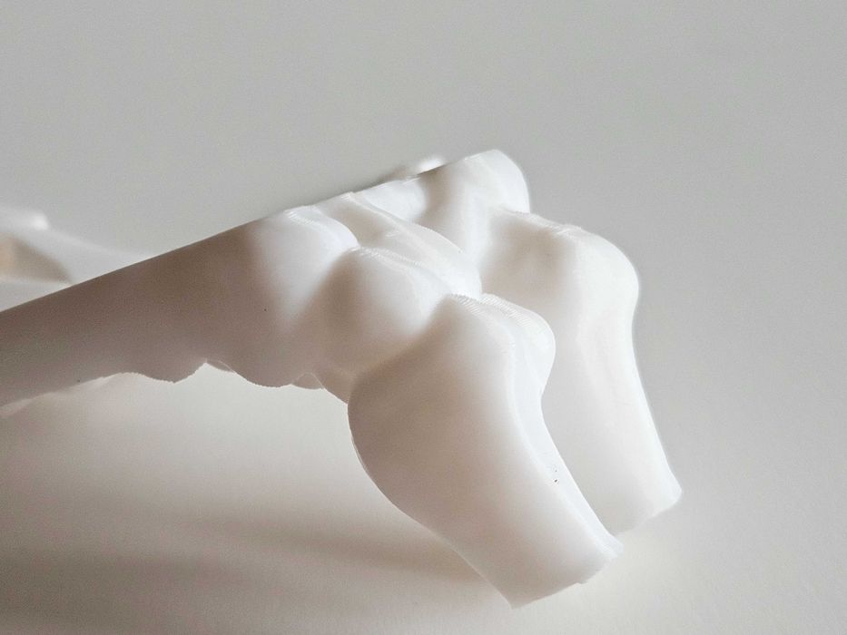 3D принтиран модел на ръка