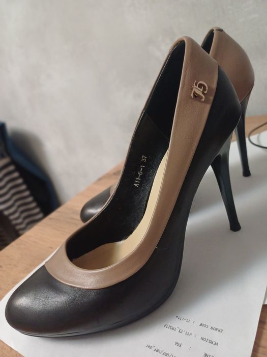 Туфли кожаные FF&top 37 размер