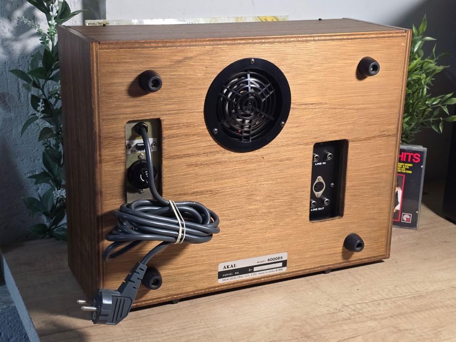 Magnetofon AKAI 4000DS, vintage hifi, 3 capete, de colectie
