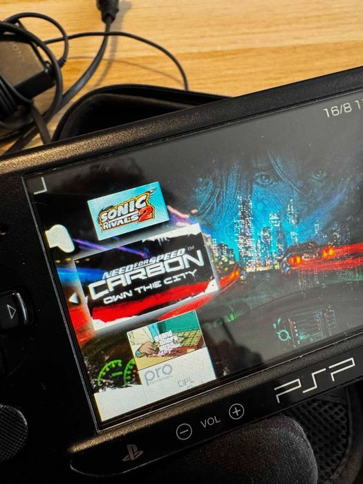 Sony PSP-1004 Black – funcțional + accesorii + jocuri