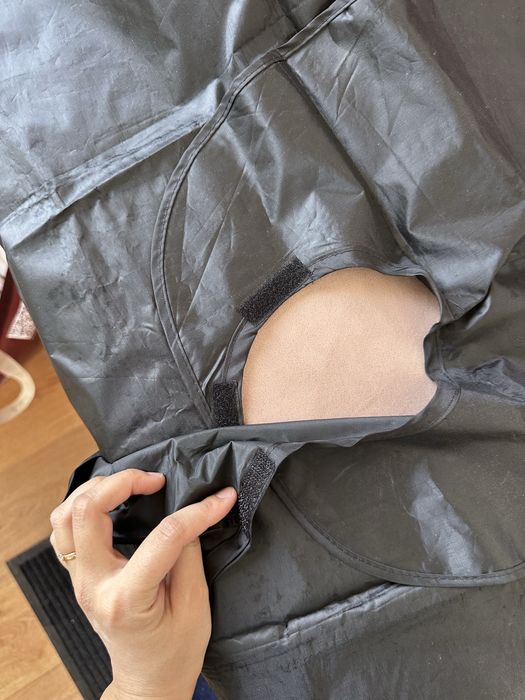 Зажим и пеньюар