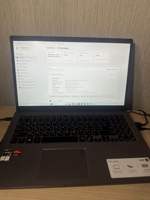 Ноутбук Asus x515 из Кореи