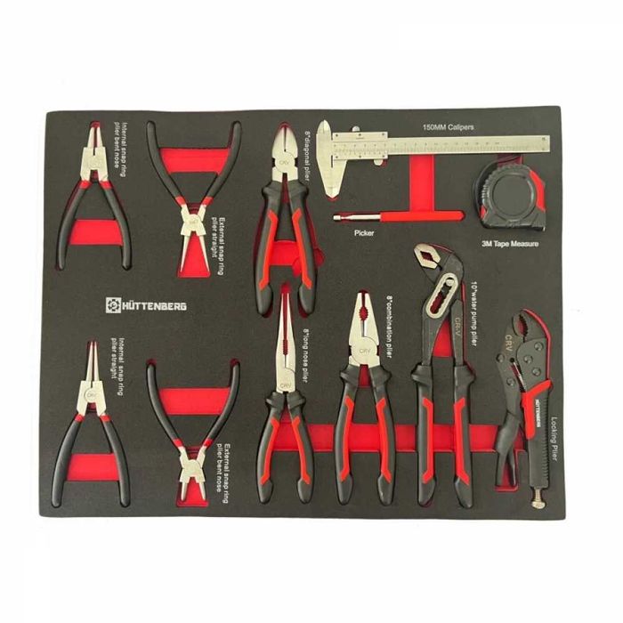 Шкаф с инструменти със 7 чекмеджета – 6 пълни ForceKraft - Huttenberg