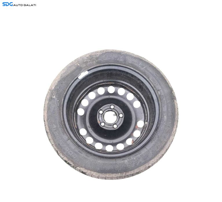 Roata Janta Tabla in 5 Prezoane 205 55 R16 6½JX16H2 ET37 Opel Astra H 2004 - 2010 Cod 2160128 [M9562]