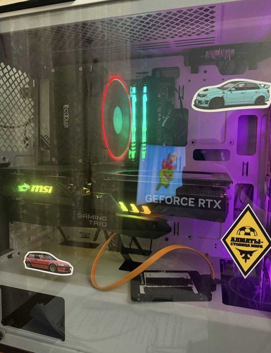 Продам игровой системный блок Core i5-11400F, RTX 4060 Ti 8GB