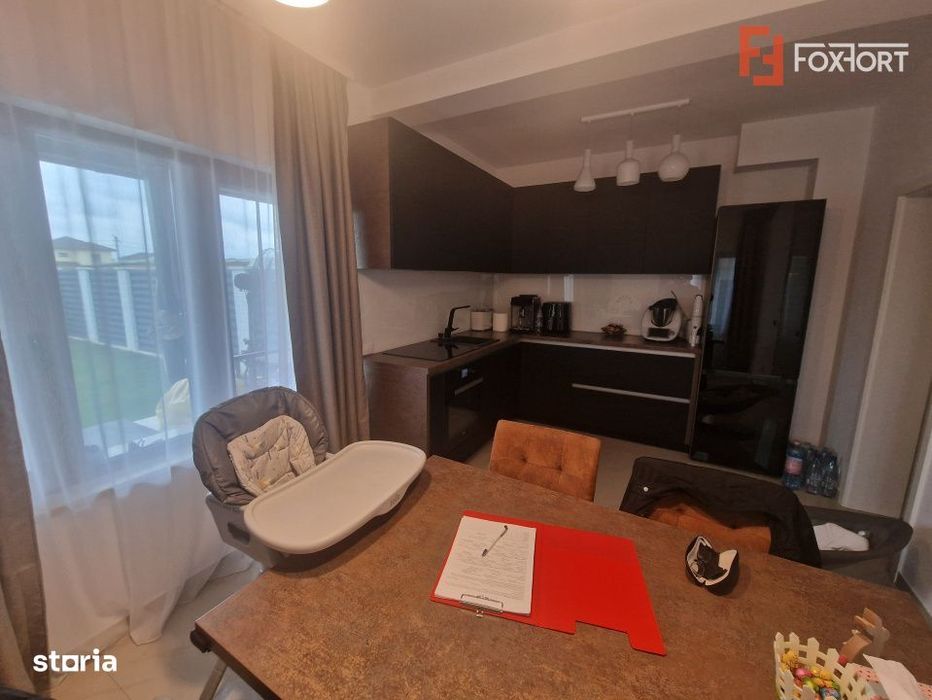 Duplex de vanzare cu 4 camere mobilat si utilat - Mosnita Veche