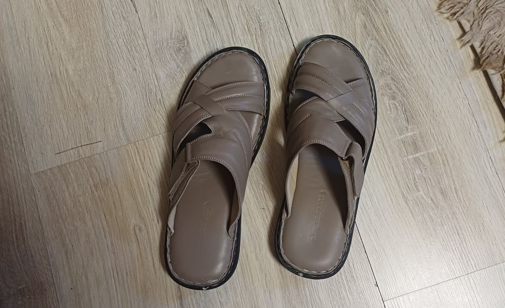 Мъжки чехли от естествена кожа Paulo Boticheli