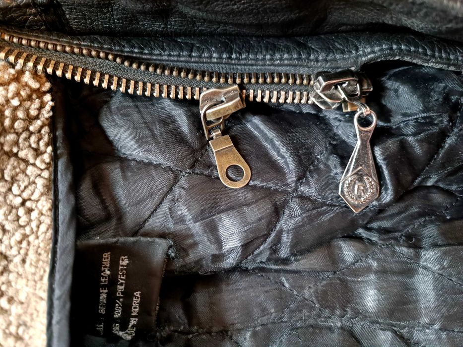 Мужская кожаная куртка