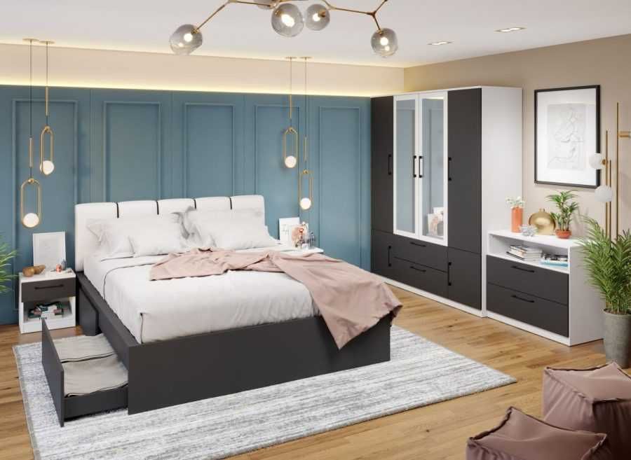 Set Dormitor Benjamin C18 tapitat / oglinda