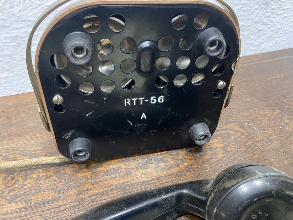 Белгийски телефон RTT 56A ATEA меден корпус 1956 Белгия