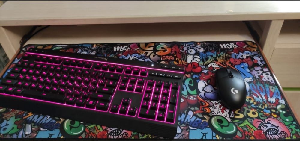 Клавиатуpa hyperx alloy core rgb