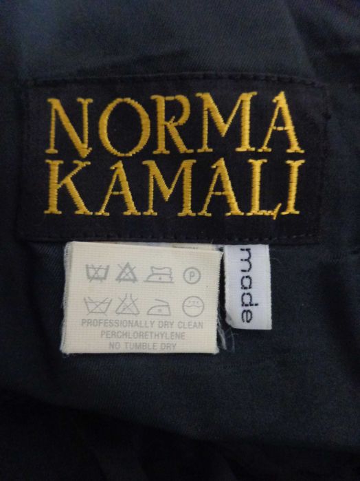 Rochie vintage Norma Kamali cu franjuri marimea 40