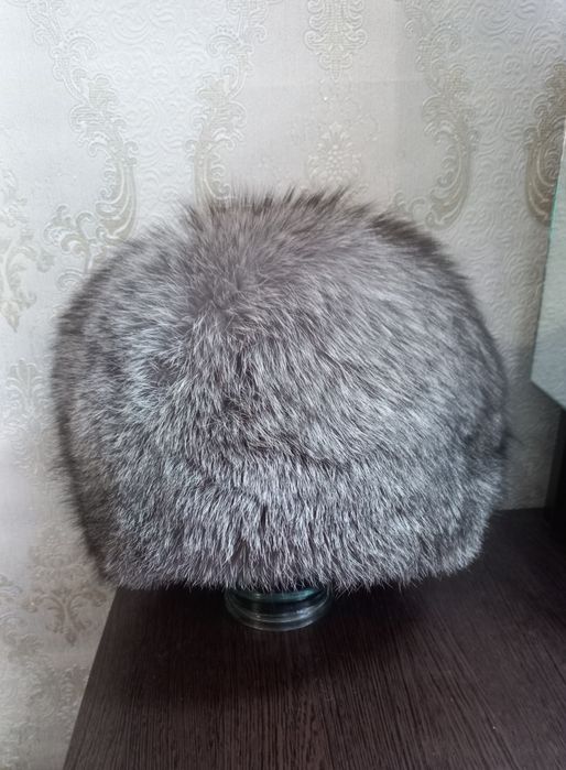 Песцовая шапка женская