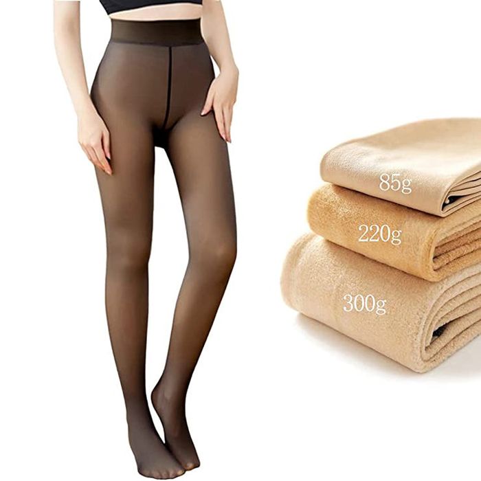 Dres fals-translucid pentru iarnă cu căptuseală pufoasă