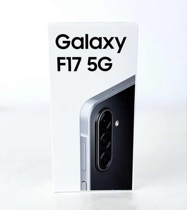НОВ! Samsung Galaxy F17 5G 128GB 4RAM Neo Black 2г. Гаранция!