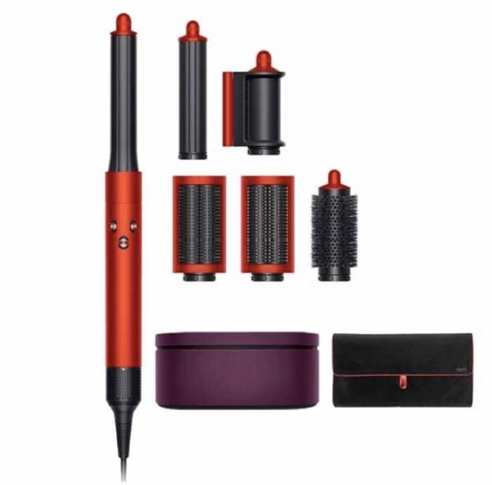 DYSON Airwrap Complete Long Blue/Red Orange Limited Edition Original