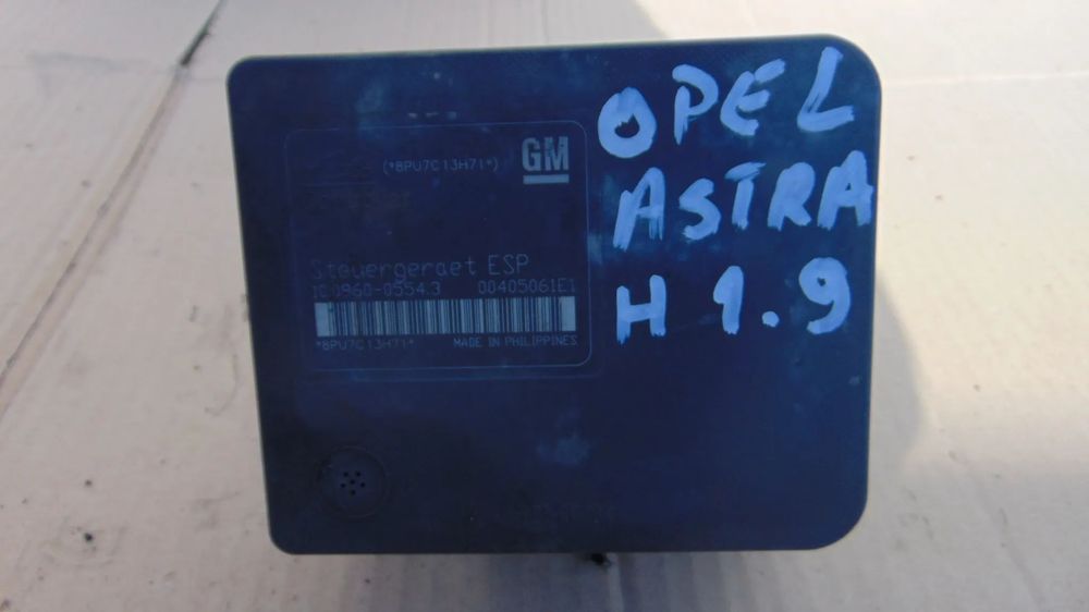 Pompa abs/esp Opel Astra H,Zafira B cod 13246535 BL,motor 1.9 diesel an 2007