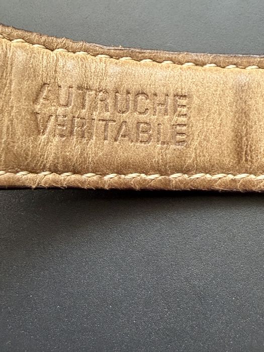 Curea Jeager Lecoultre din piele de strut